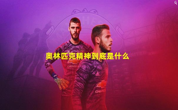 奥林匹克精神到底是什么