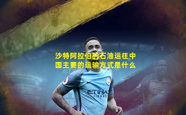 沙特阿拉伯的石油运往中国主要的运输方式是什么